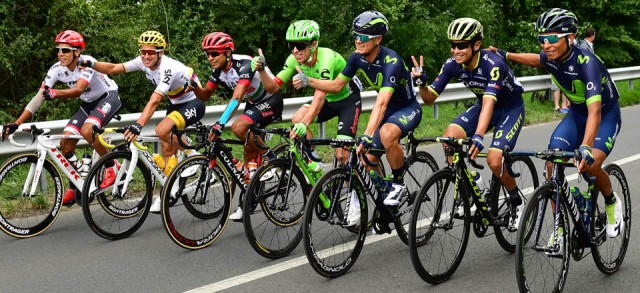 Colombianos en el Tour