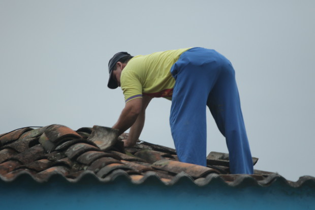 Vendaval en Chinchiná abril 2018