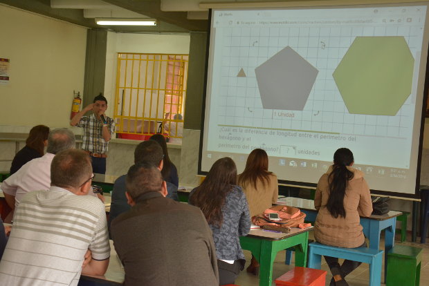 Laboratorio virtual de matemáticas en Fe y Alegría