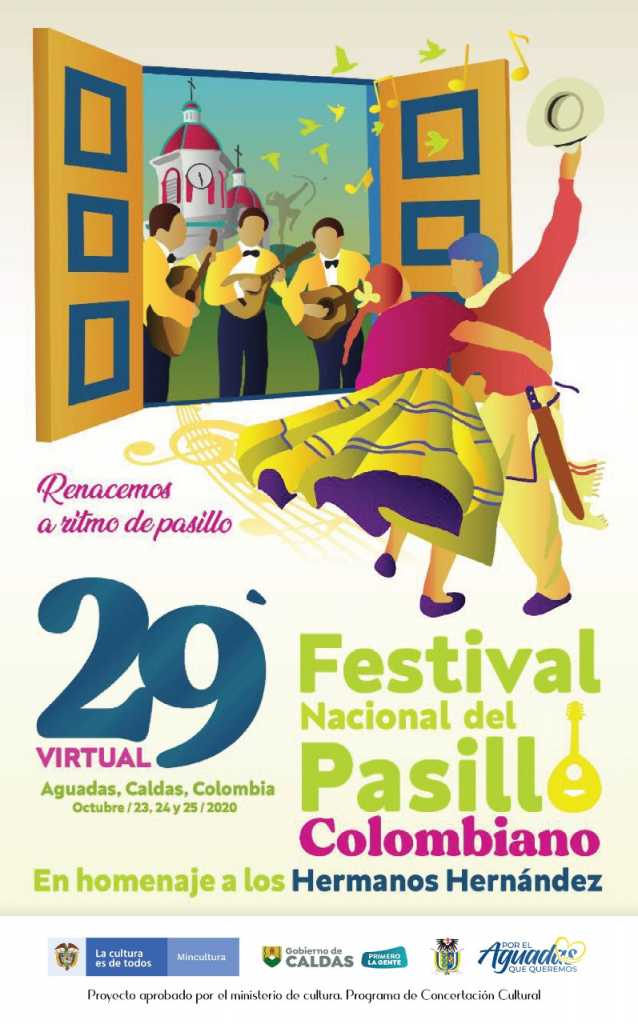 Afiche Festival del Pasillo