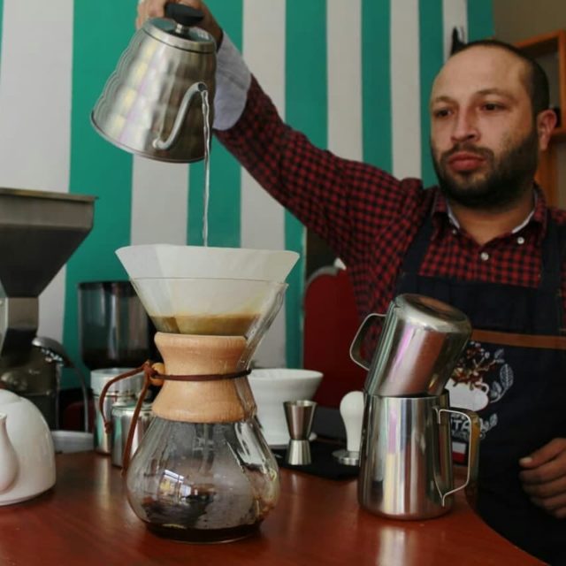 Pablo Castaño. Consumidor de café especial.