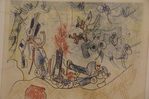 Una obra del chileno Roberto Matta