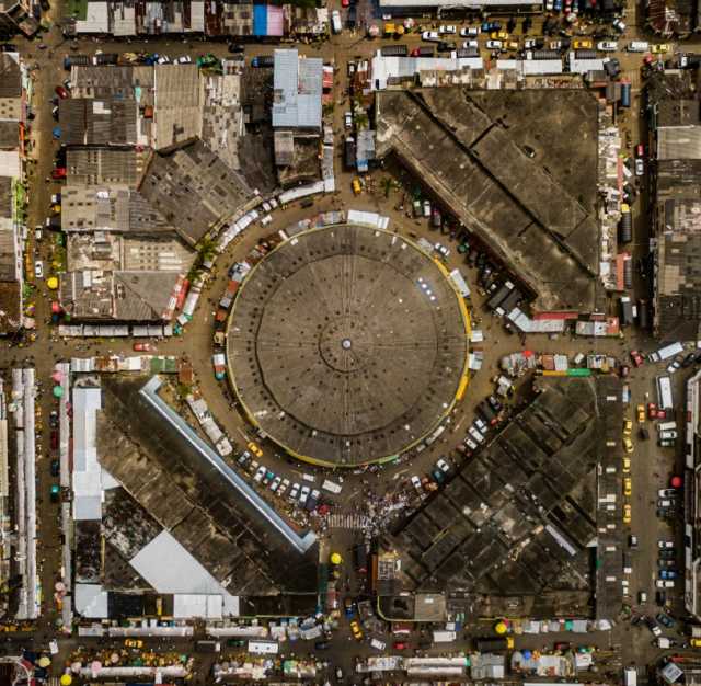 Foto aérea de Juan David Ramírez, en La Galería de Manizales. Imagen entre las finalistas. 