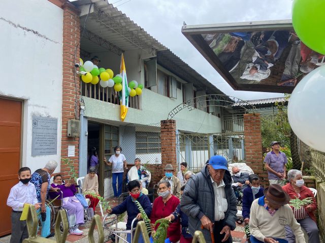 Así celebra el Domingo de Ramos en Caldas