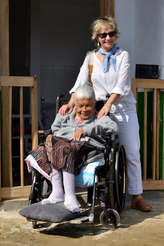 A sus 97 años María Ligia Ruiz recibió un apartamento para vivir.