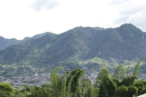 Paisaje en Riosucio (Caldas)