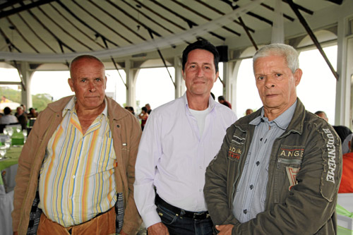 Carlos Betancurth Calle, Guillermo Vera Aristizábal y Gabriel Gómez Arango.