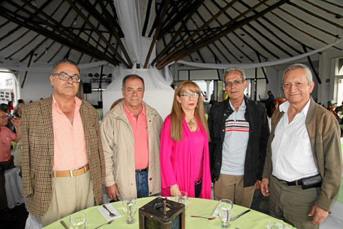 Rodrigo Mejía Campuzano, Alfonso Ramírez Gómez, Luz Elena Ospina de Mejía y Jahir Cardona Henao.