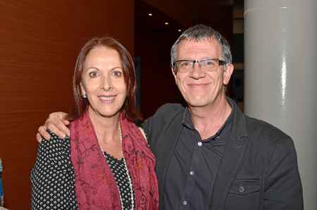 Cristina Gärtner y Juan María Fuster.