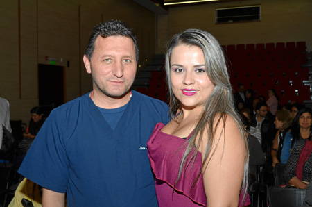 José Alzate y Magdalena Peña.