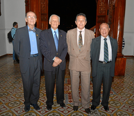 Jorge Molina Marulanda, Carlos Alberto Acosta Villegas, Carlos Arturo Molina Parra y Jairo Castro Eusse.