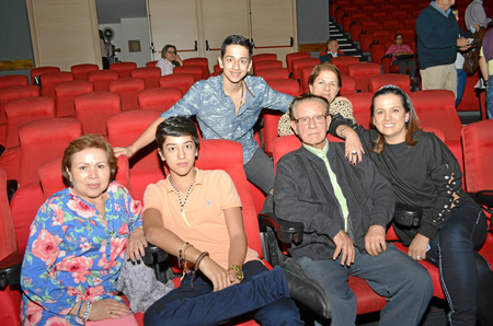 Juan Salvador Rojas Mejía, Islena Duque de Mejía, Rosa Amparo Herrera, Jerónimo Rojas Mejía, Álvaro Mejía Alzate y Diana Patrici