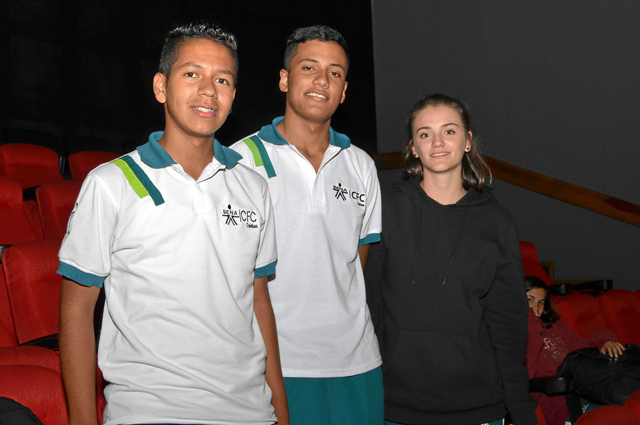 Alejandro Hernández, Óscar Julián Correa y Natalia Gómez.