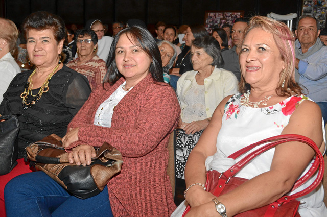 Edilma Ortiz, Blanca Ortiz y Ana Ortiz.