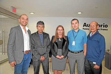 Edwin James Ardila, José Antonio Guachaves, Diana Constanza Mejía Grand, Julio César Orozco y Gilberto Serna.