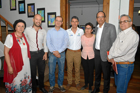 Miriam Cárdenas, Juan Carlos Acevedo, Paulo Olarte, Paulo Sánchez, María Virginia Santander, Felipe César Londoño y Efraín Góngo