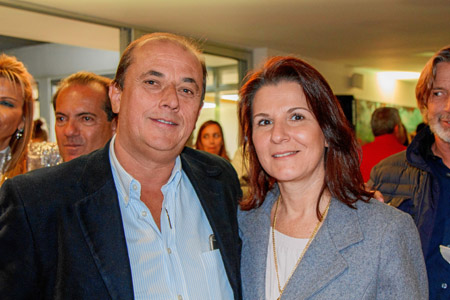 Juan Carlos Gómez y Adriana Vélez.