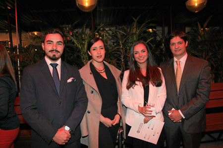 Santiago Pineda Hernández, Daniela Soto Giraldo, María Antonia Arango Montes y Mauricio Jaramillo Soto. 