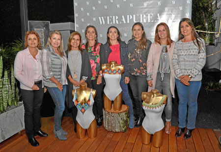 Elsa Restrepo, Ángela Restrepo, María del Rosario Vélez, Clemencia Gómez, Andrea Rivas, Liliana Lizcano, Natalia Londoño y Luisa