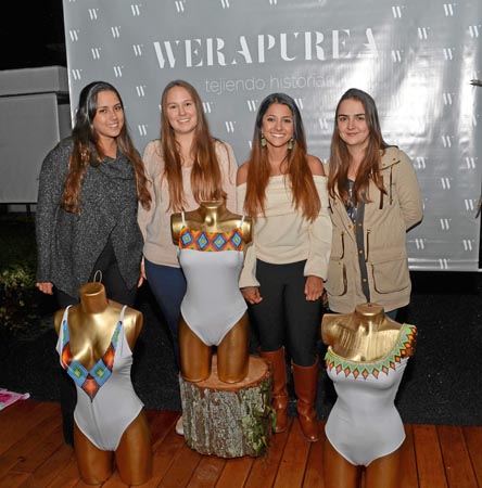 Juanita Prieto, Paula Mejía, Alejandra Piedrahíta y Laura Jaramillo.