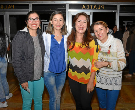 Luz Adriana Muñoz, Verónica Hernández, Soledad Gómez y Ana Muñoz Muñoz.