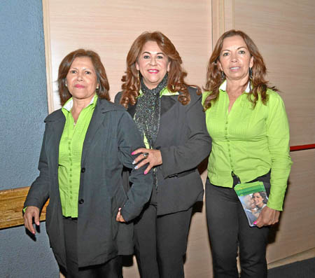 Luz Mery Murillo Gutiérrez, Gabriela Betancur Castaño y Myriam Velásquez Orozco.