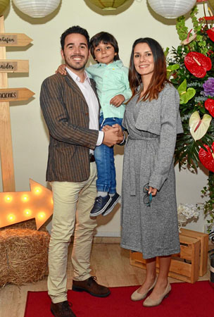 Daniel Hurtado Cano, Samuel Castrillón Cardona y María Juliana Cardona Márquez.