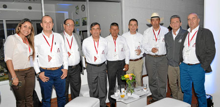 Del Comité Departamental de Cafeteros de Risaralda aparecen: Valentina Rojas Usma, Luis Miguel Ramírez, Gustavo Alberto Ortiz Ma