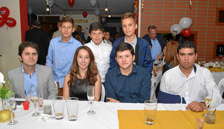 Juan Manuel Moreno, Sebastián Gutiérrez Giraldo, Sebastián Buitrago Martínez, Luis Fernando Gómez Montoya, Laura Marcela Quinter