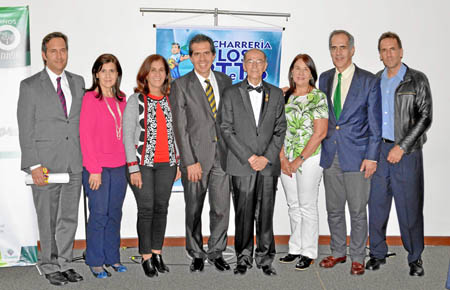 Jorge Ángel Pinzón, Ana María Ángel Pinzón, María Cristina Ángel Pinzón, Alberto Ángel Pinzón, Jorge Molina Marulanda, Martha Lu