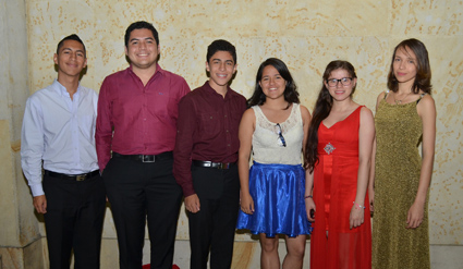 Iván Andrés Calderón Vargas, Esteban Orozco Muñoz, Juan Esteban Martínez Osorio, Laura Isabel Hernández Hoyos, Kelly Tatiana Lóp