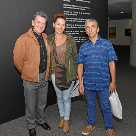 Juan Carlos Salas Jiménez, Álex Mier Castro y Ulises Giraldo.