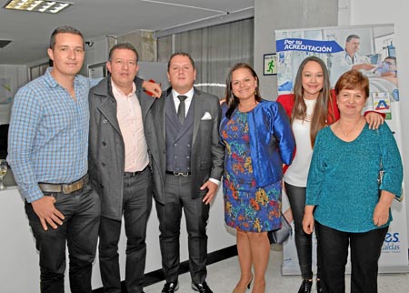 Juan Sebastián Ortegón, Luis Bernardo Olarte Jaramillo, Germán Olarte Jaramillo, Rosario Olarte Jaramillo, María Camila Olarte J