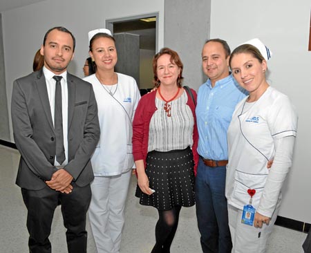 Cristian Camilo Giraldo Ramírez, Érika Viviana Rodríguez Hurtado, Beatriz Eugenia López Palacios, Édgar Eduardo Castro Osorio y 