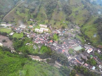 Sedimentos en el río