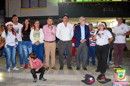 Reconocidos Foto | LA PATRIA Palestina. La alcaldesa Beatriz Elena Gil Garavito exaltó la gestión del gobernador Guido Echeverri