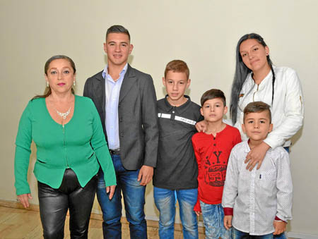 Gloria Patricia Torres Vargas, José Jesús Bedoya Barco, Juan Sebastián Patiño, Samuel David Montoya Gil, Matías Suárez Cruz y An