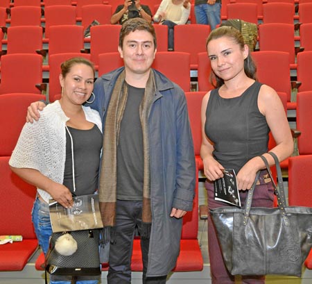 Lina Martínez, Juan Pablo Carreño y Mónica Restrepo Escobar.