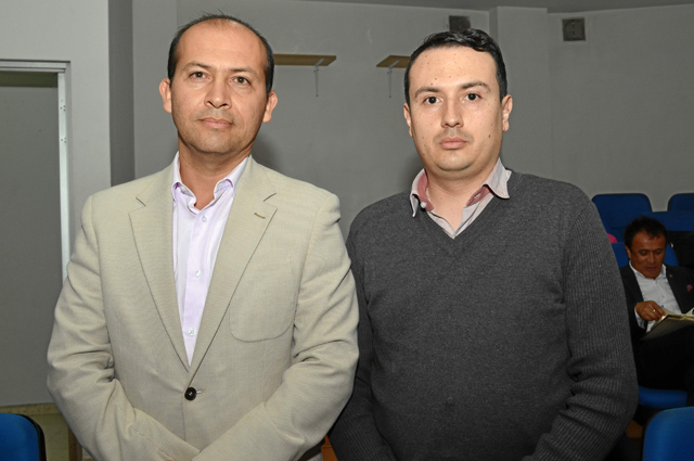 Iván Darío López y Ramiro Cardona.