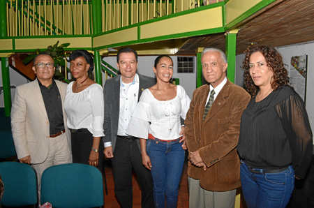 Julián Chica Cardona, Nohemy Pino Mena, Luis Ernesto Henao Buitrago, Gisely Cortés Bustamante, Óscar Gaviria Valencia y Liliana 
