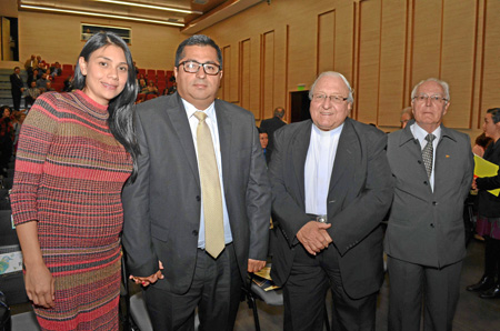 Andrea Osorio Castaño, Octavio Cardona León, Horacio Gómez Orozco y José Taborda Restrepo.
