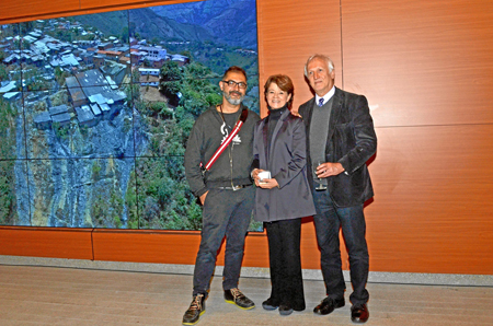 Asher Remy, Clemencia Echeverri e Isaac Dyner.