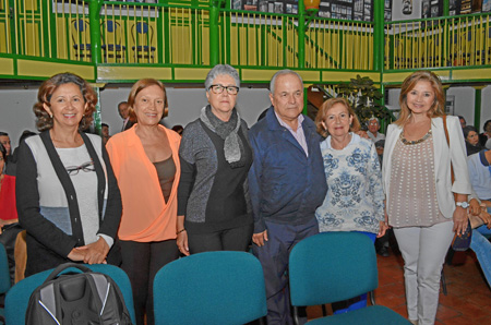 Flor Eucaris Díaz, Judith Ramírez Orozco, Martha Cecilia Villegas, Carlos Alberto Arango Mejía, Gloria Inés Pareja y María Elena