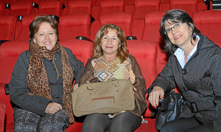 Magaly Echeverry, Gloria Inés Correa y Lorena Taborda.