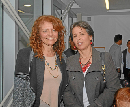 Lucy Barrero Martínez y Cristina Botero Calderón.