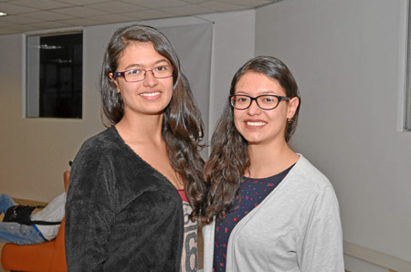 Valentina Alzate y Natalia Alzate. 