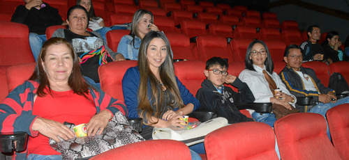 Olga Osorio, Bianca Manuela Flórez, Edwin Andrés Osorio, Marcela Llanganate y Diego Valenzuela.