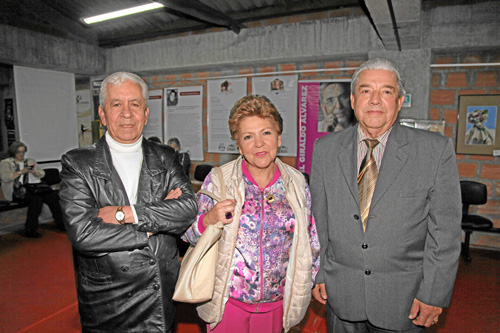 Javier Márquez Betancur, Luz Amparo Zapata Herrera y William Ramírez Orozco. 