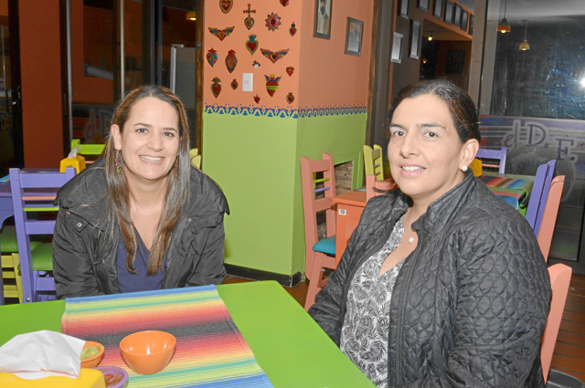 Carolina Londoño fue homenajeada con una comida en el restaurante El D.F. Comida mexicana por Carolina Posada.
