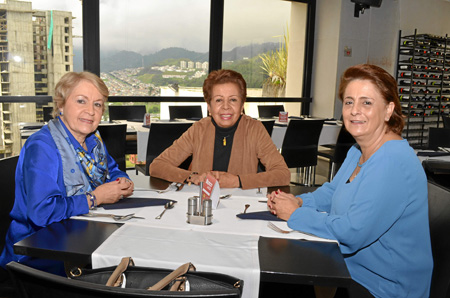 Luz Marina Londoño Lema, Nubia Tamayo González y Amparo Maya Posada.